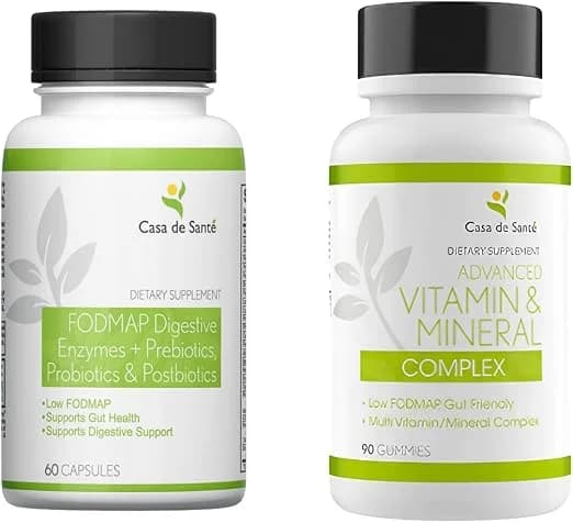 Casa de Sante Certified Low FODMAP Probiotic & Prebiotic
