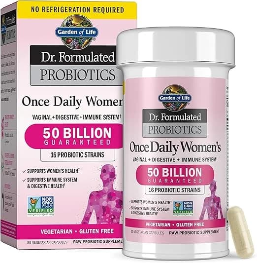Garden of Life Dr. Formulated Probiotics Once Daily Women's 50 Billion