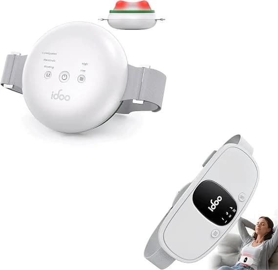 iDOO Cordless Heating Pad & Abdominal Massager