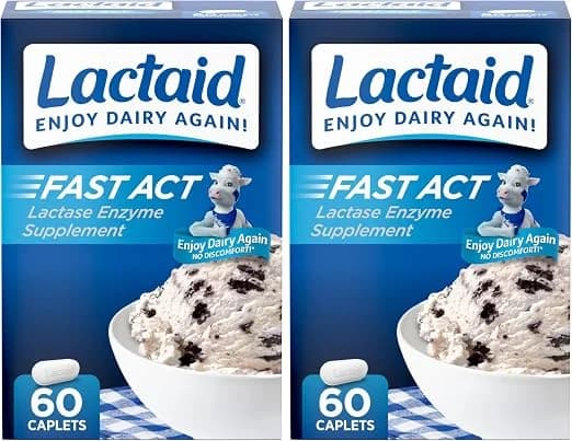 Lactaid Fast Act Lactose Intolerance Relief Caplets