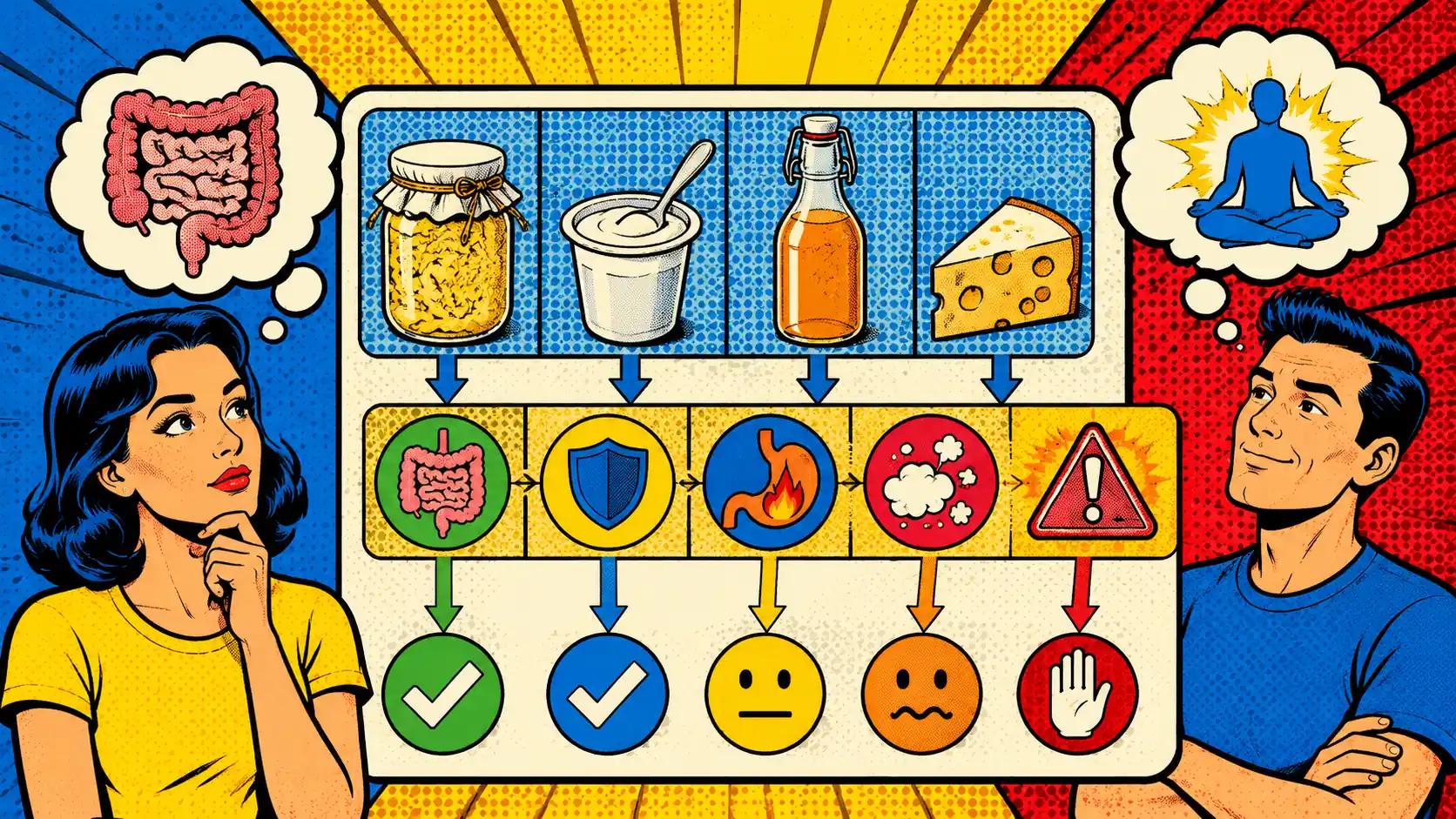 Histamine, Fermented Foods, and Gut Symptoms: How to Sort Bloating, Reflux, Diarrhea, and Allergy-Like Clues