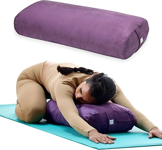 Gaiam Rectangular Yoga Bolster Pillow