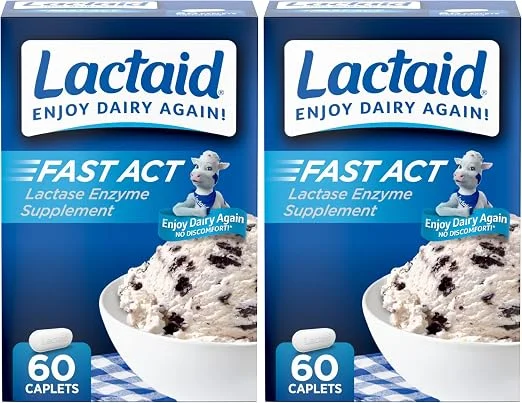 Lactaid Fast Act Lactose Intolerance Relief Caplets