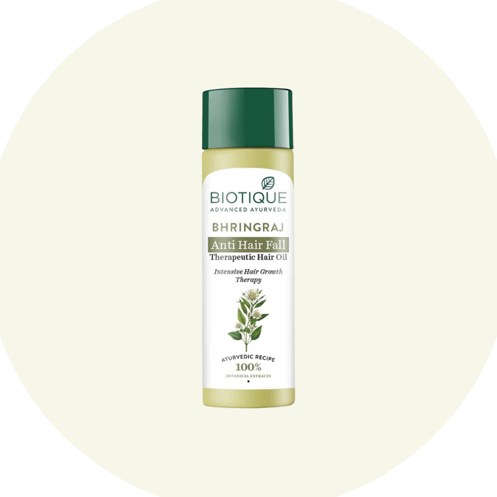 best hair oil brands-Biotique Botanicals Bhringraj Hair Growth Oil