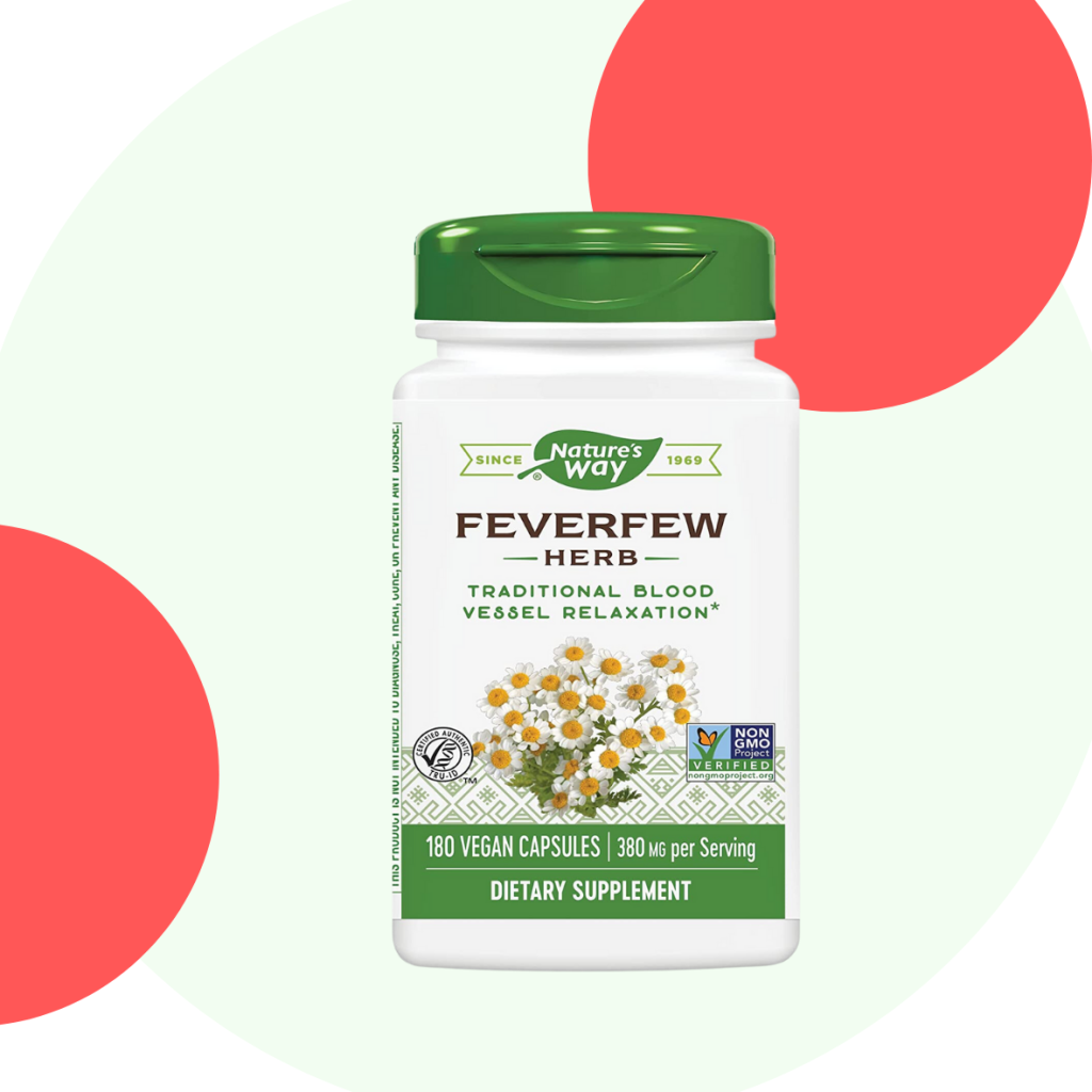 Nature's Way Feverfew Vegan Capsules