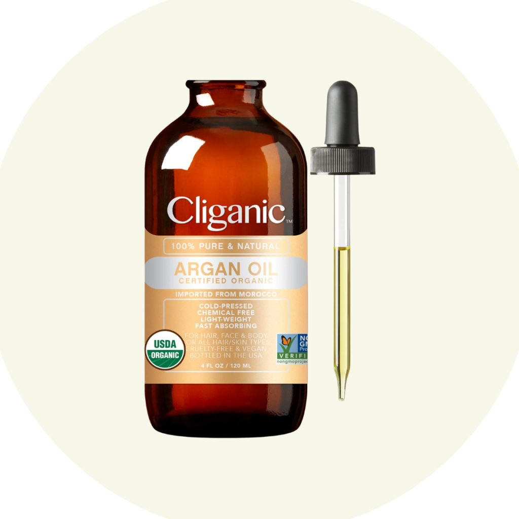 best hair oil brands-Cliganic USDA Organic Argan Oil