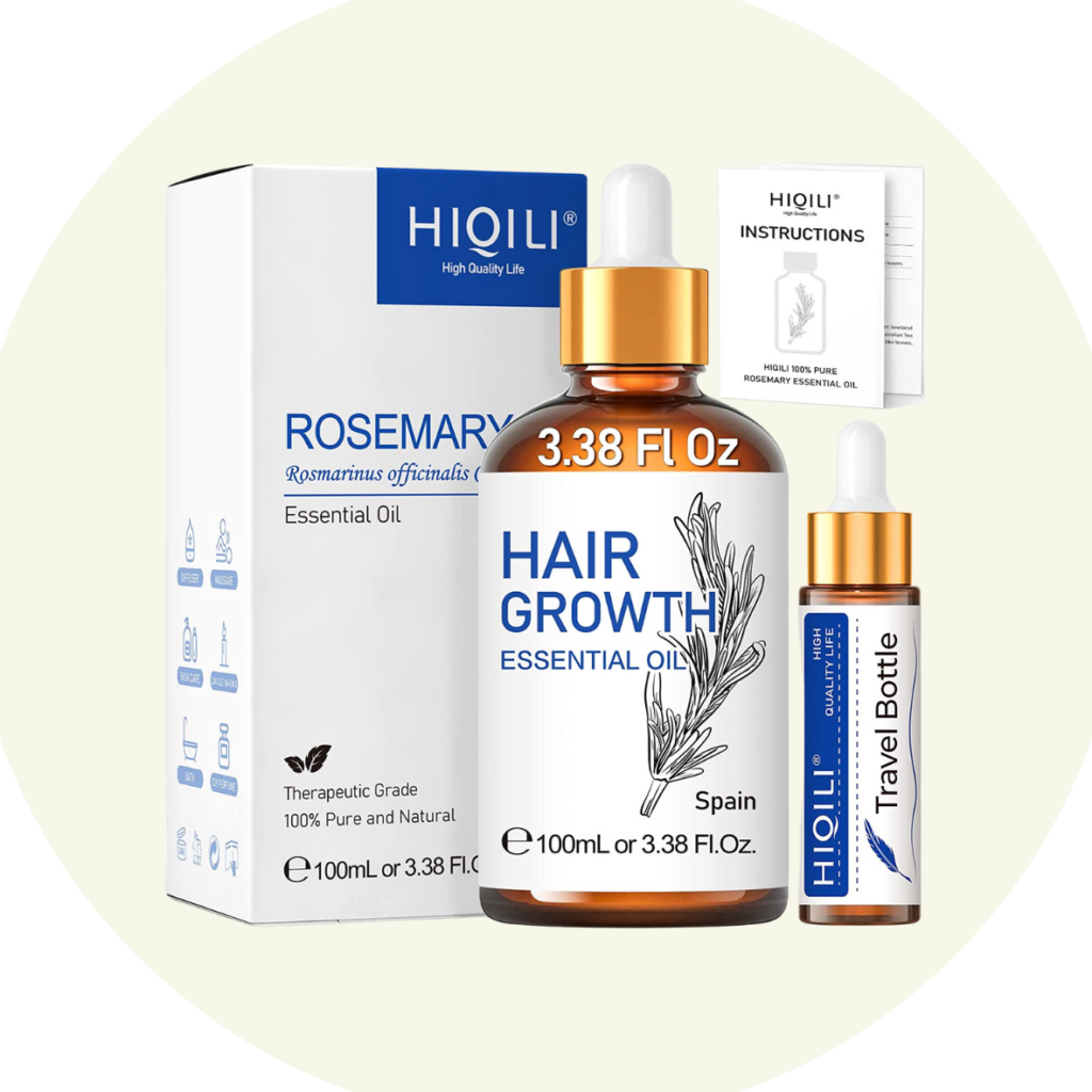 HIQILI Organics Rosemary Hair Strengthening Oil