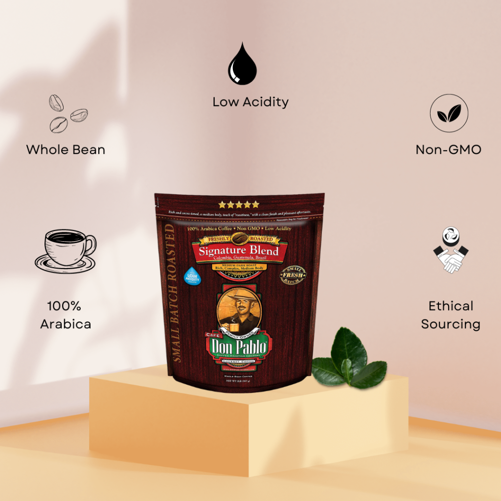 organic-coffee-Don Pablo Gourmet Coffee - Signature Blend