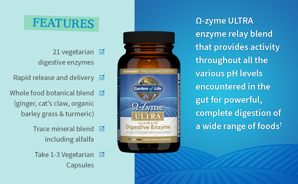 omega-zyme ultra features and benefits