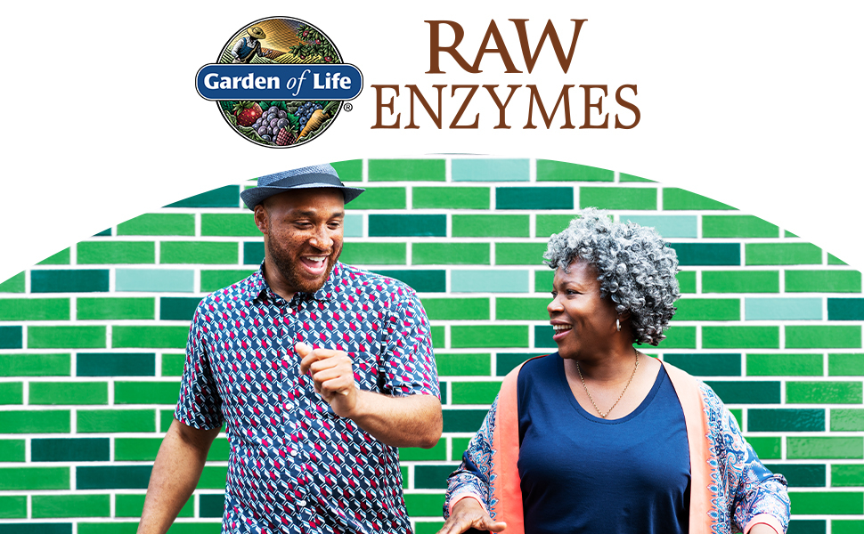 main image, raw enzymes logo