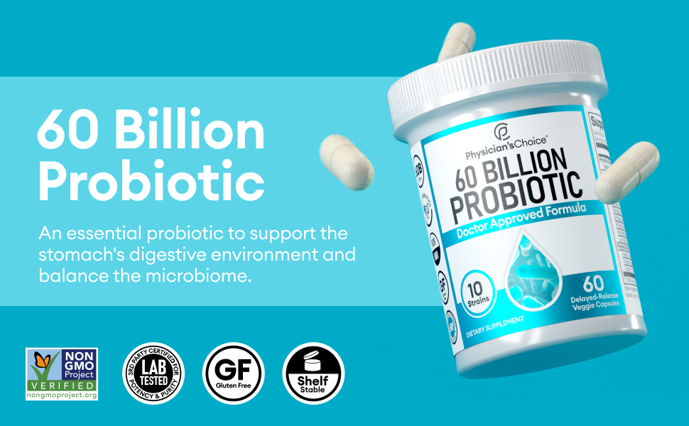 60 Billion Probiotic overview