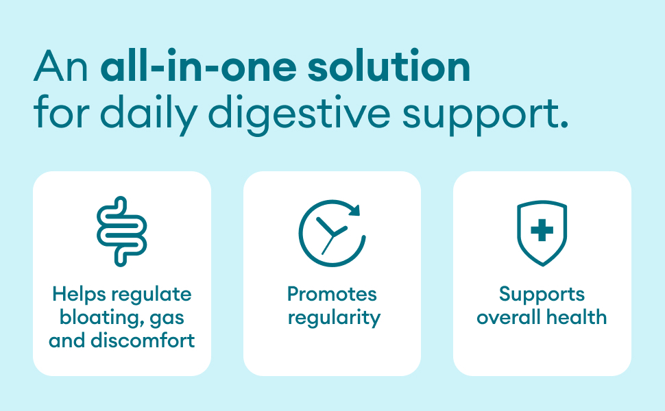 All in one daily digestive support