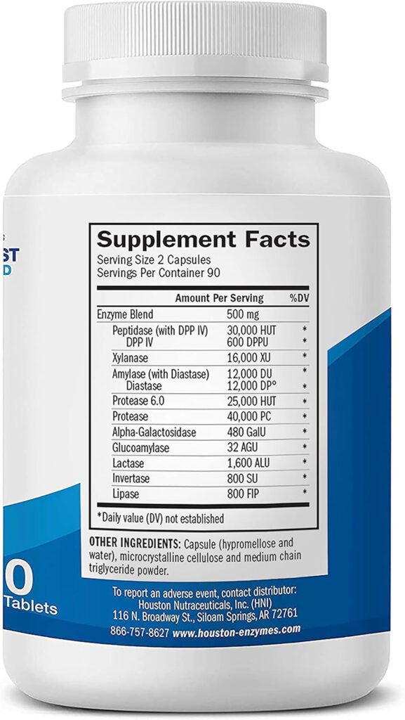 TriEnza Digestive Enzyme for Intolerances