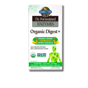 Organic Gut Probiotic & Enzyme Digestive