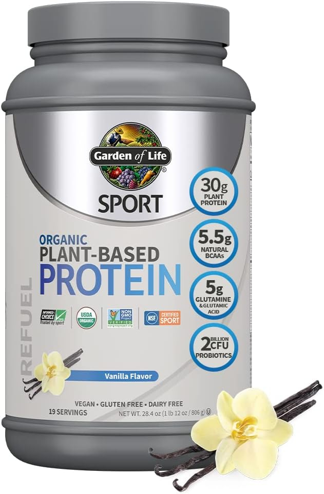organic vegan sport protein powder