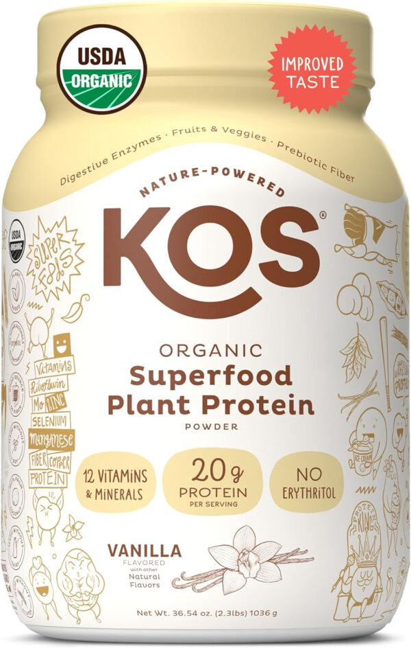 KOS Vegan Protein Powder Boost