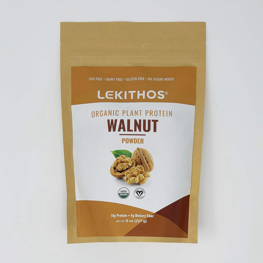 Lekithos Organic Walnut Protein Powder