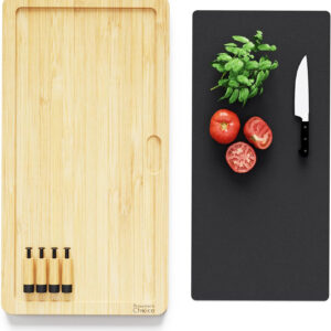 Prosumer's Choice Bamboo Stove Top Cover Board