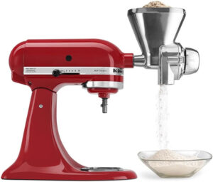 Grain Mill Mastery: KitchenAid KGM Attachment